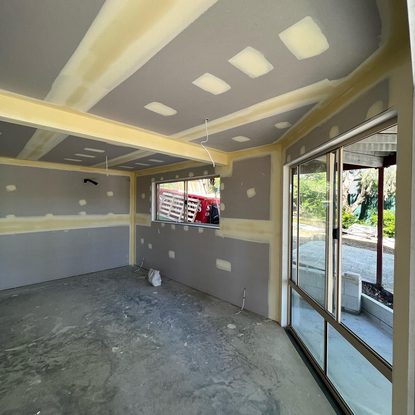 Living room renovation