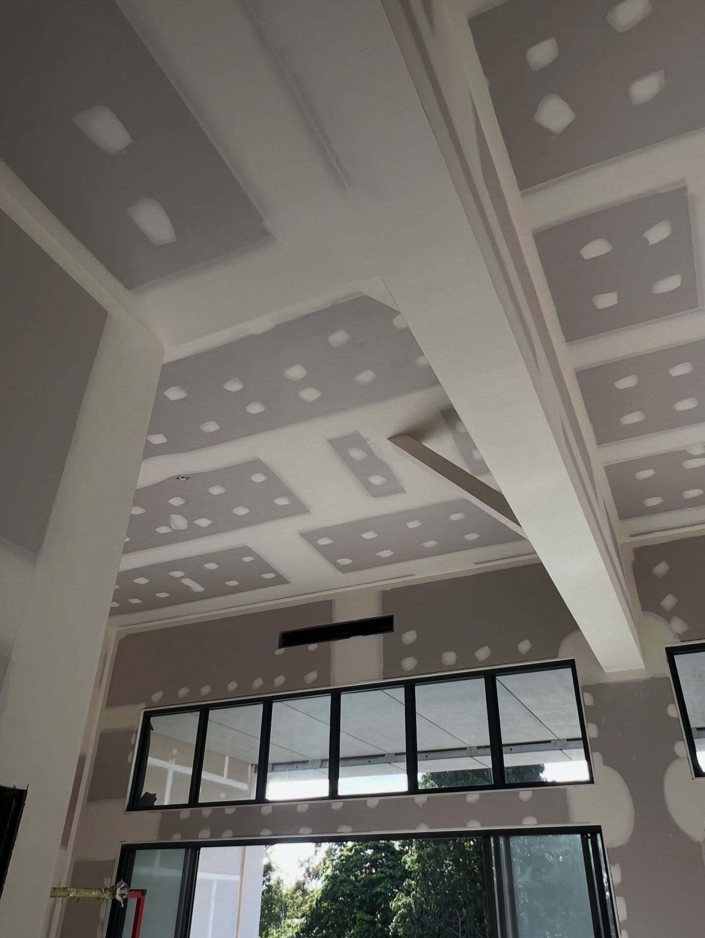 Vaulted ceiling detail