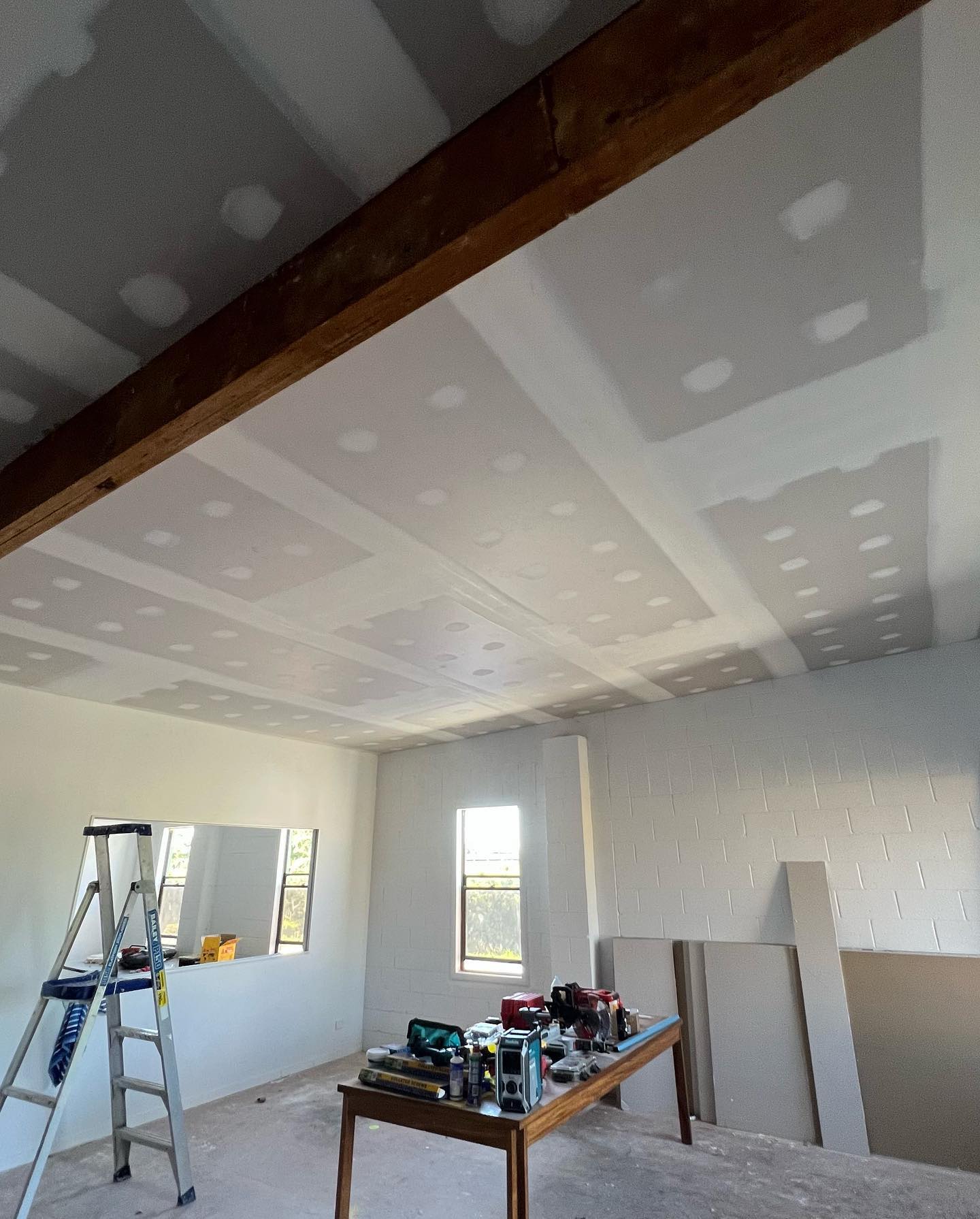 Lounge ceiling — renovation
